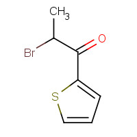 75815-46-2 2-Bromo-1-(2-thienyl)-1-propanone chemical structure
