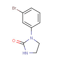 14088-96-1 1-(3-Bromophenyl)tetrahydro-2H-imidazol-2-one chemical structure