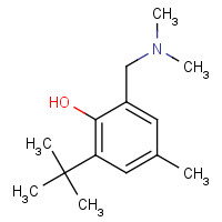 4142-59-0 2-(tert-Butyl)-6-[(dimethylamino)methyl]-4-methylbenzenol chemical structure