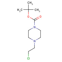 208167-83-3 tert-Butyl 4-(2-chloroethyl)tetrahydro-1(2H)-pyrazinecarboxylate chemical structure