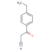 96220-15-4 3-(4-Ethylphenyl)-3-oxopropanenitrile chemical structure