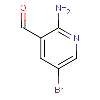 206997-15-1 2-Amino-5-bromonicotinaldehyde chemical structure