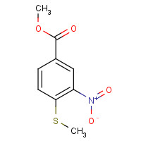 51919-71-2 Methyl 4-(methylsulfanyl)-3-nitrobenzenecarboxylate chemical structure