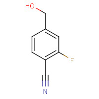 222978-02-1 2-Fluoro-4-(hydroxymethyl)benzenecarbonitrile chemical structure