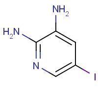 426463-01-6 2-Amino-5-iodo-3-pyridinylamine chemical structure