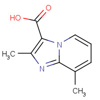 874605-59-1 2,8-Dimethylimidazo[1,2-a]pyridine-3-carboxylicacid chemical structure