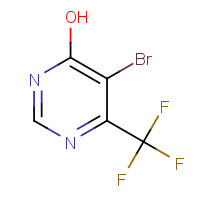 942060-14-2 5-Bromo-6-(trifluoromethyl)-4-pyrimidinol chemical structure