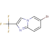 150780-40-8 6-Bromo-2-(trifluoromethyl)imidazo[1,2-a]pyridine chemical structure