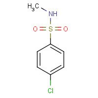 6333-79-5 4-Chloro-N-methylbenzenesulfonamide chemical structure