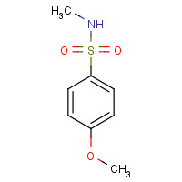 7010-86-8 4-Methoxy-N-methylbenzenesulfonamide chemical structure
