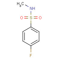 433-14-7 4-Fluoro-N-methylbenzenesulfonamide chemical structure