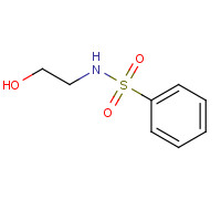 59724-42-4 N-(2-Hydroxyethyl)benzenesulfonamide chemical structure
