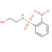 18226-11-4 N-(2-Hydroxyethyl)-2-nitrobenzenesulfonamide chemical structure