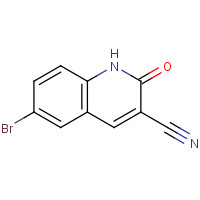 99465-03-9 6-Bromo-2-oxo-1,2-dihydro-3-quinolinecarbonitrile chemical structure