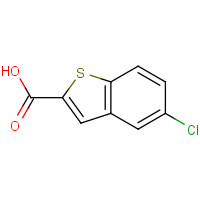 13771-75-0 5-Chloro-1-benzothiophene-2-carboxylic acid chemical structure