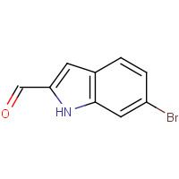 105191-12-6 6-Bromo-1H-indole-2-carbaldehyde chemical structure