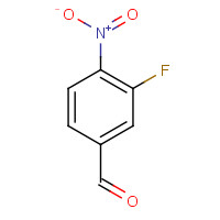 160538-51-2 3-Fluoro-4-nitrobenzenecarbaldehyde chemical structure