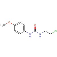65536-40-5 N-(2-Chloroethyl)-N'-(4-methoxyphenyl)urea chemical structure