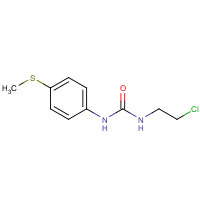 13908-50-4 N-(2-Chloroethyl)-N'-[4-(methylsulfanyl)phenyl]-urea chemical structure