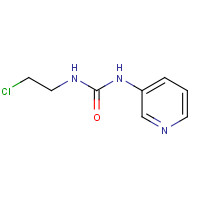 13908-58-2 N-(2-Chloroethyl)-N'-(3-pyridinyl)urea chemical structure