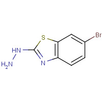 37390-63-9 6-Bromo-2-hydrazino-1,3-benzothiazole chemical structure