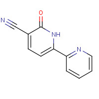 56304-74-6 2-Oxo-6-(2-pyridinyl)-1,2-dihydro-3-pyridinecarbonitrile chemical structure