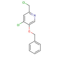 62811-98-7 5-(Benzyloxy)-4-chloro-2-(chloromethyl)pyridine chemical structure