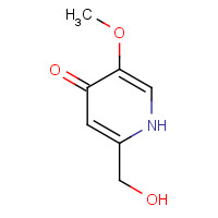 6323-21-3 2-(Hydroxymethyl)-5-methoxy-4(1H)-pyridinone chemical structure