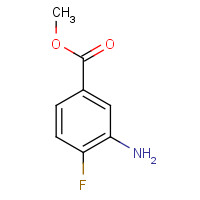 369-26-6 Methyl 3-amino-4-fluorobenzenecarboxylate chemical structure