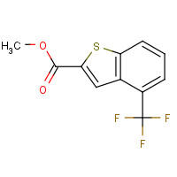 146137-87-3 Methyl 4-(trifluoromethyl)-1-benzothiophene-2-carboxylate chemical structure