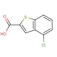 23967-57-9 4-Chloro-1-benzothiophene-2-carboxylic acid chemical structure
