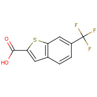 142329-22-4 6-(Trifluoromethyl)-1-benzothiophene-2-carboxylic acid chemical structure