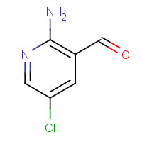 54856-61-0 2-Amino-5-chloronicotinaldehyde chemical structure