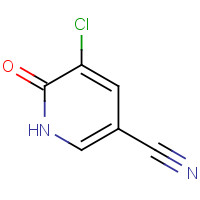 19840-46-1 5-Chloro-6-hydroxynicotinonitrile chemical structure