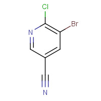 71702-01-7 5-Bromo-6-chloronicotinonitrile chemical structure