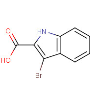 28737-33-9 3-Bromo-1H-indole-2-carboxylic acid chemical structure