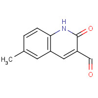 101382-53-0 6-Methyl-2-oxo-1,2-dihydro-3-quinolinecarbaldehyde chemical structure