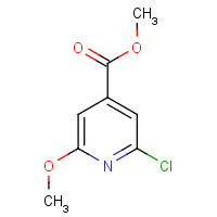 42521-10-8 Methyl 2-chloro-6-methoxyisonicotinate chemical structure