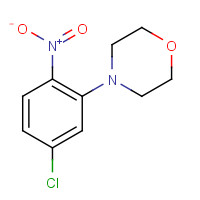 65976-63-8 4-(5-Chloro-2-nitrophenyl)morpholine chemical structure