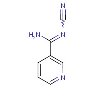 73631-23-9 N'-Cyano-3-pyridinecarboximidamide chemical structure