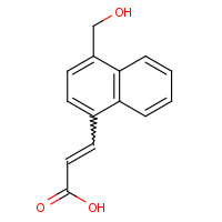 15971-30-9 3-(4-Methoxy-1-naphthyl)acrylic acid chemical structure