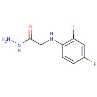 2351-00-0 2-(2,4-Difluoroanilino)acetohydrazide chemical structure