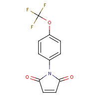 68255-58-3 1-[4-(Trifluoromethoxy)phenyl]-1H-pyrrole-2,5-dione chemical structure