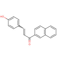 57221-63-3 3-(4-Hydroxyphenyl)-1-(2-naphthyl)-2-propen-1-one chemical structure