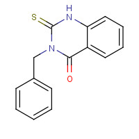 13906-05-3 3-Benzyl-2-thioxo-2,3-dihydro-4(1H)-quinazolinone chemical structure