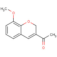 57543-54-1 1-(8-Methoxy-2H-chromen-3-yl)-1-ethanone chemical structure