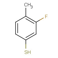 64359-35-9 3-Fluoro-4-methylbenzenethiol chemical structure