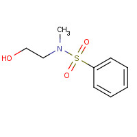 59724-60-6 N-(2-Hydroxyethyl)-N-methylbenzenesulfonamide chemical structure