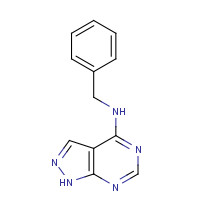 58360-86-4 N-Benzyl-1H-pyrazolo[3,4-d]pyrimidin-4-amine chemical structure