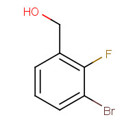261723-32-4 (3-Bromo-2-fluorophenyl)methanol chemical structure